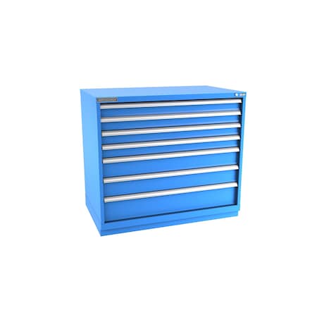 Champion Tool Storage Modular Tool Cabinet, 7 Drawer, Blue, Steel, 47 in W x 28-1/2 in D x 41-3/4 in H E18000702ILCFTB-BB